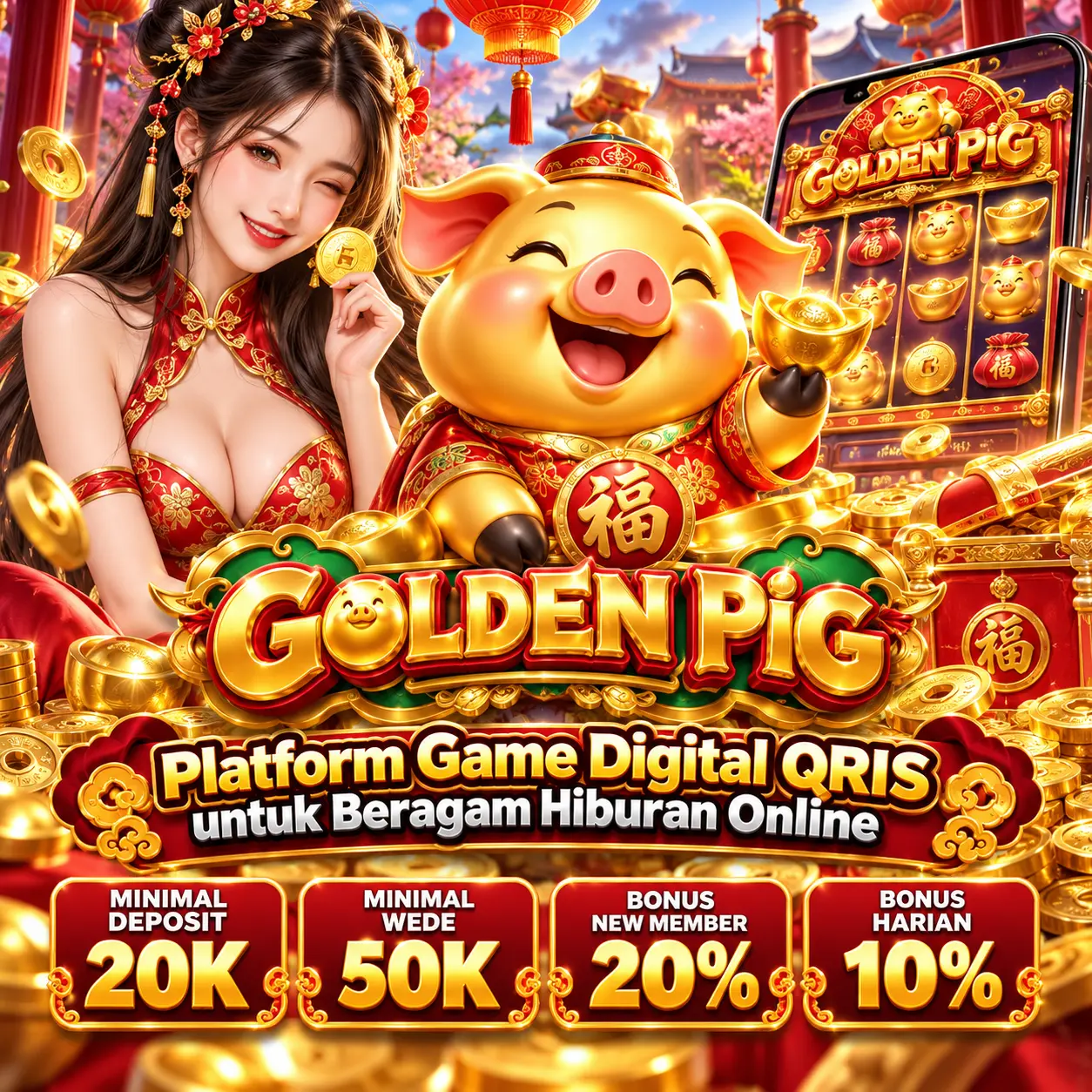 RAJA01 $ Platform Game Digital QRIS untuk Beragam Hiburan Online